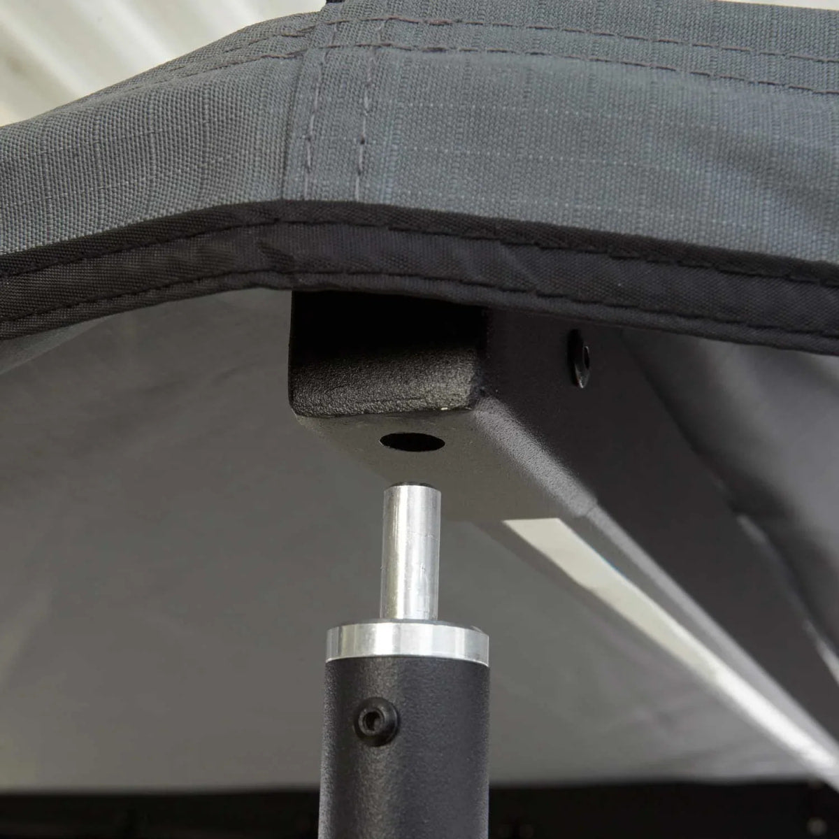 Auto Seitenmarkise 270° LEAF EXTENDED Links 250 cm grau