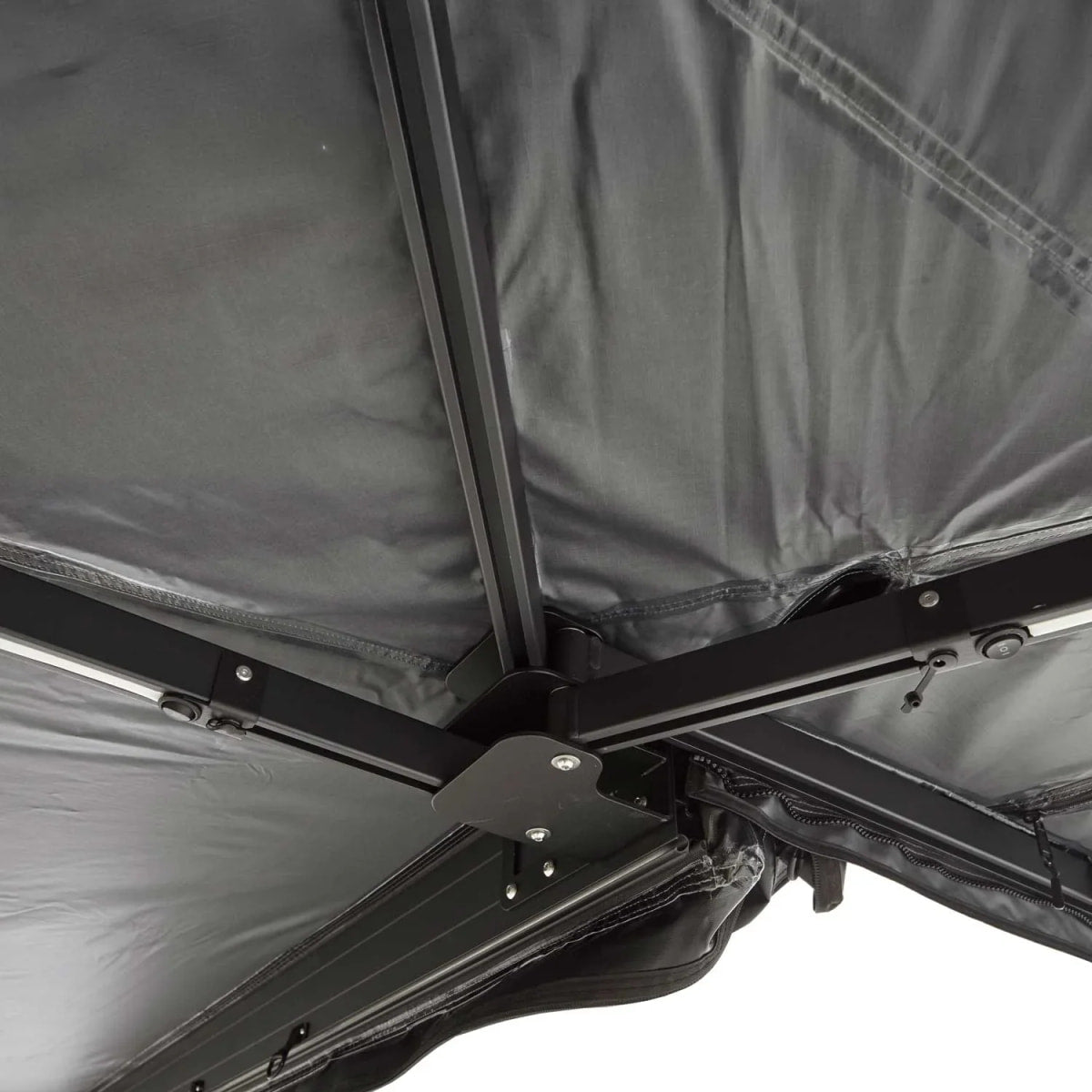 Auto Seitenmarkise 270° LEAF EXTENDED Links 200 cm grau