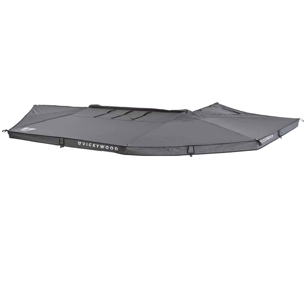 Auto Seitenmarkise 270° LEAF EXTENDED Links 250 cm grau