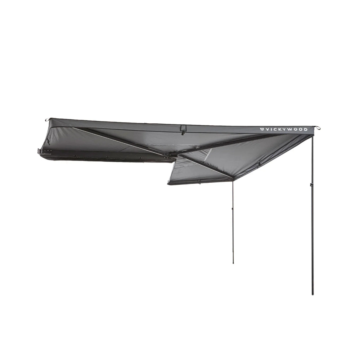 Auto Seitenmarkise 270° LEAF Links 250 cm grau - Markisen