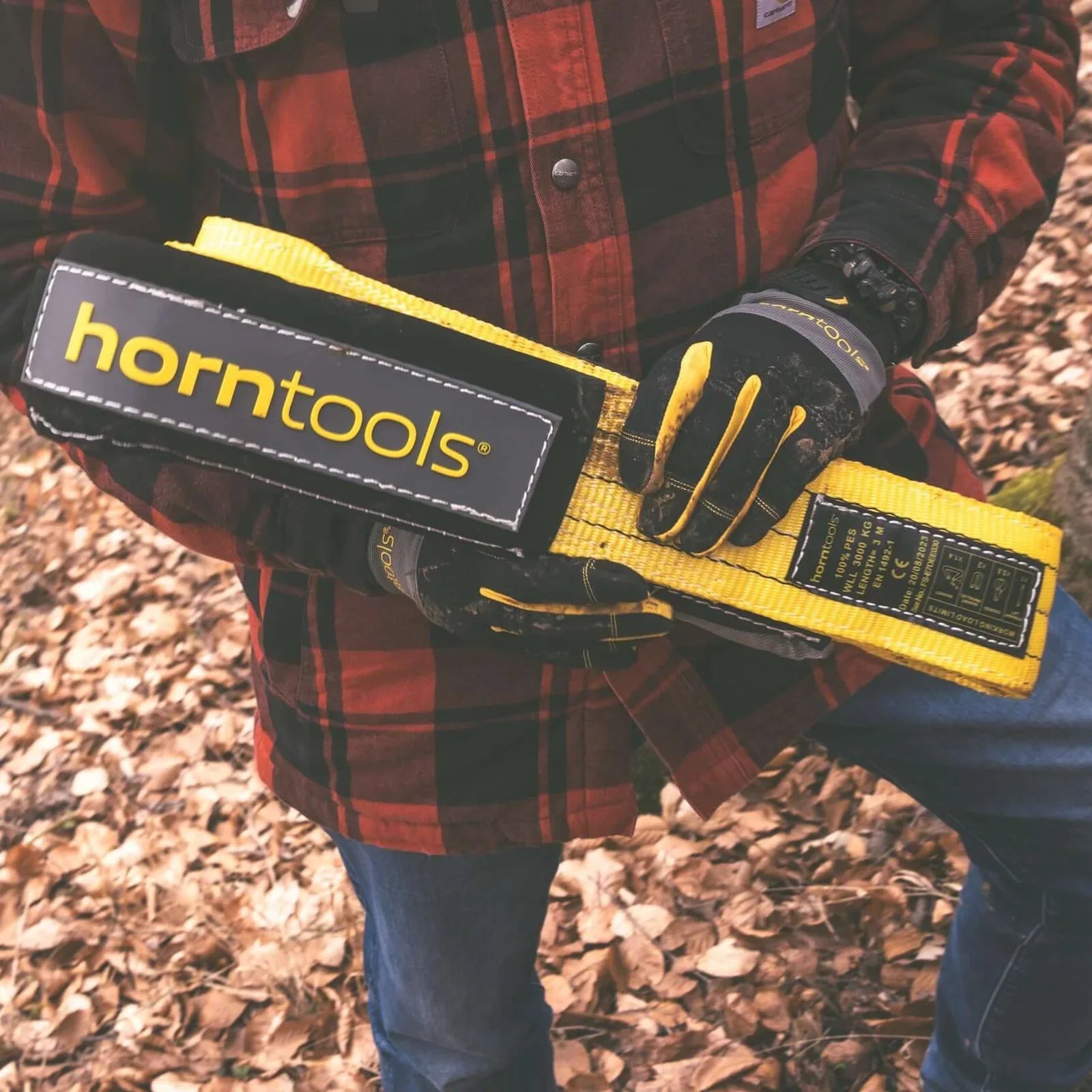 Bergegurt gelb 21 Tonnen Bruchlast von Horntools