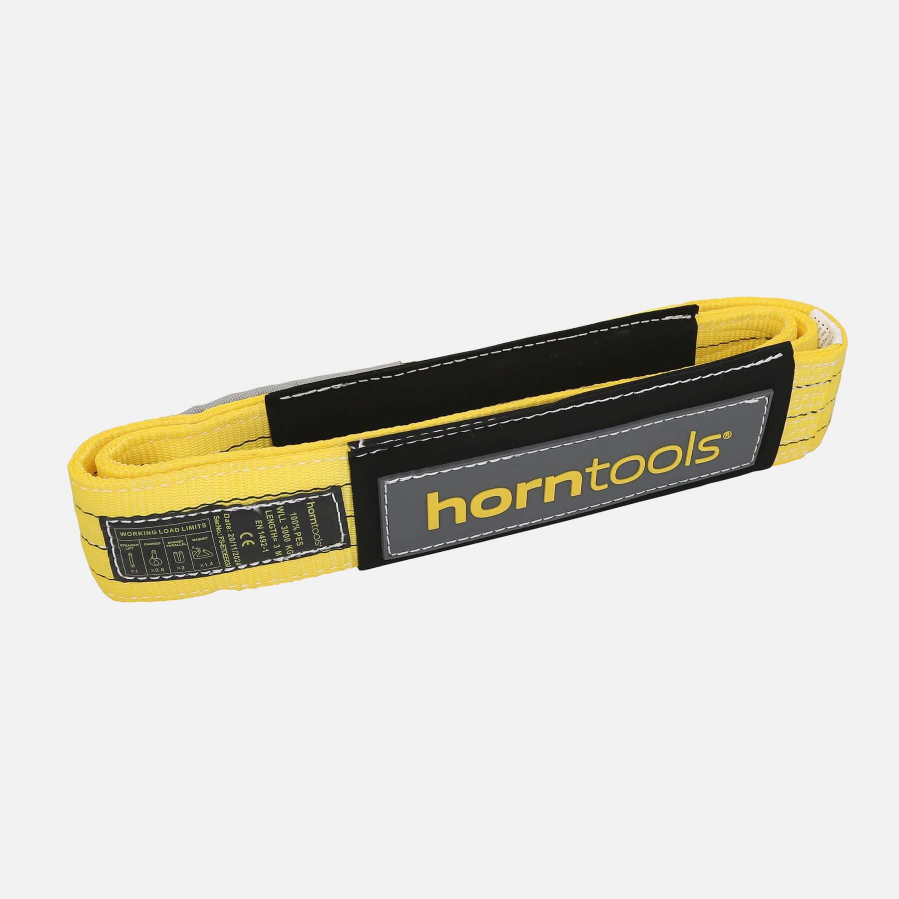 Bergegurt gelb 21 Tonnen Bruchlast von Horntools