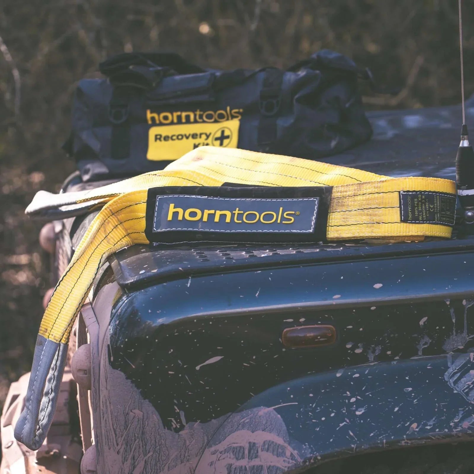 Bergegurt gelb 21 Tonnen Bruchlast von Horntools