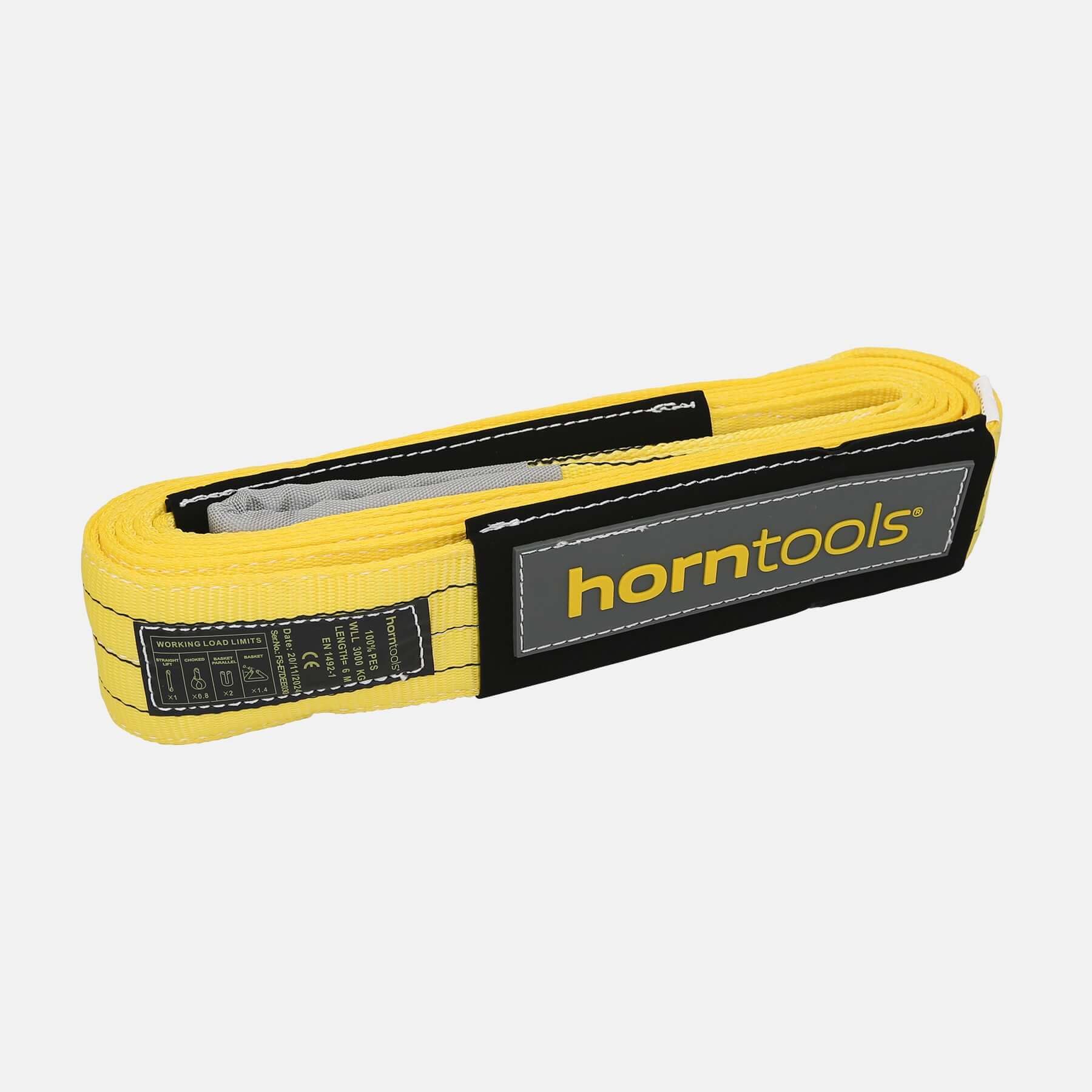 Bergegurt gelb 21 Tonnen Bruchlast von Horntools