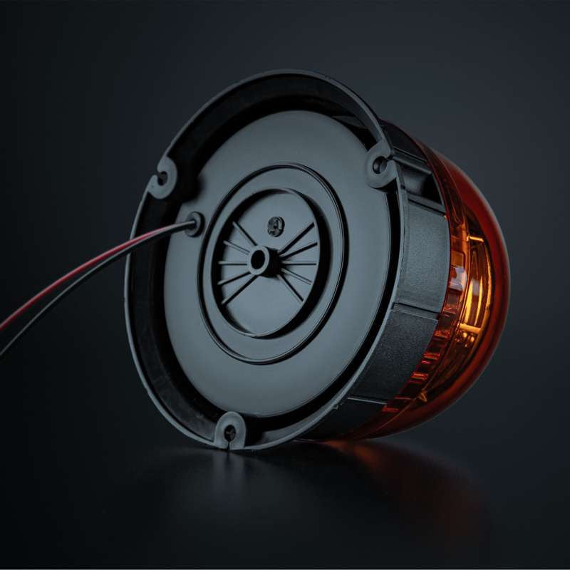 BIG ENERGY WARNING LIGHT BEACON AMBER BEFESTIGUNG
