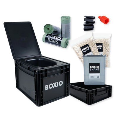BOXIO - TOILET MAX+ Trenntoilette komplett Set - Toilette