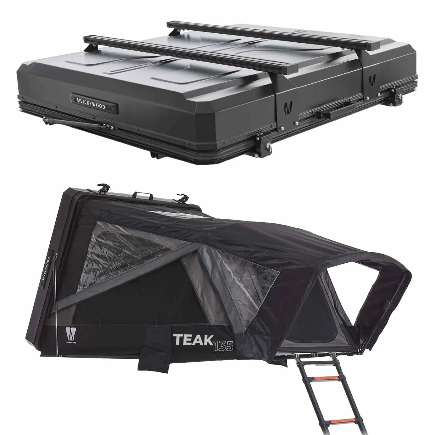 Bundle-Deal Dachzelt Vickywood TEAK 135