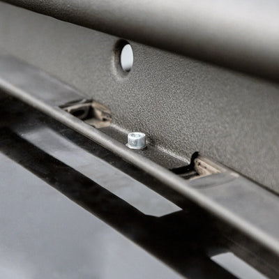 Dachträger NAVIS flach Aluminium schwarz mit Spoiler für VW