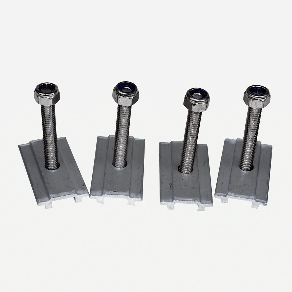 Dachzelt Befestigungs Platte Slider mit Schraube 1 Stück