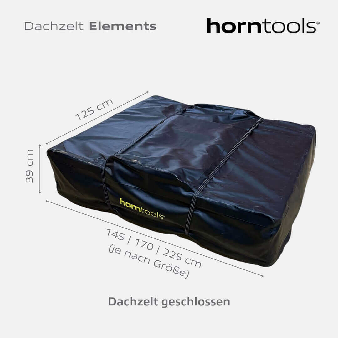 Dachzelt Elements Gen II 165 cm Ocean von horntools – Dachzelt