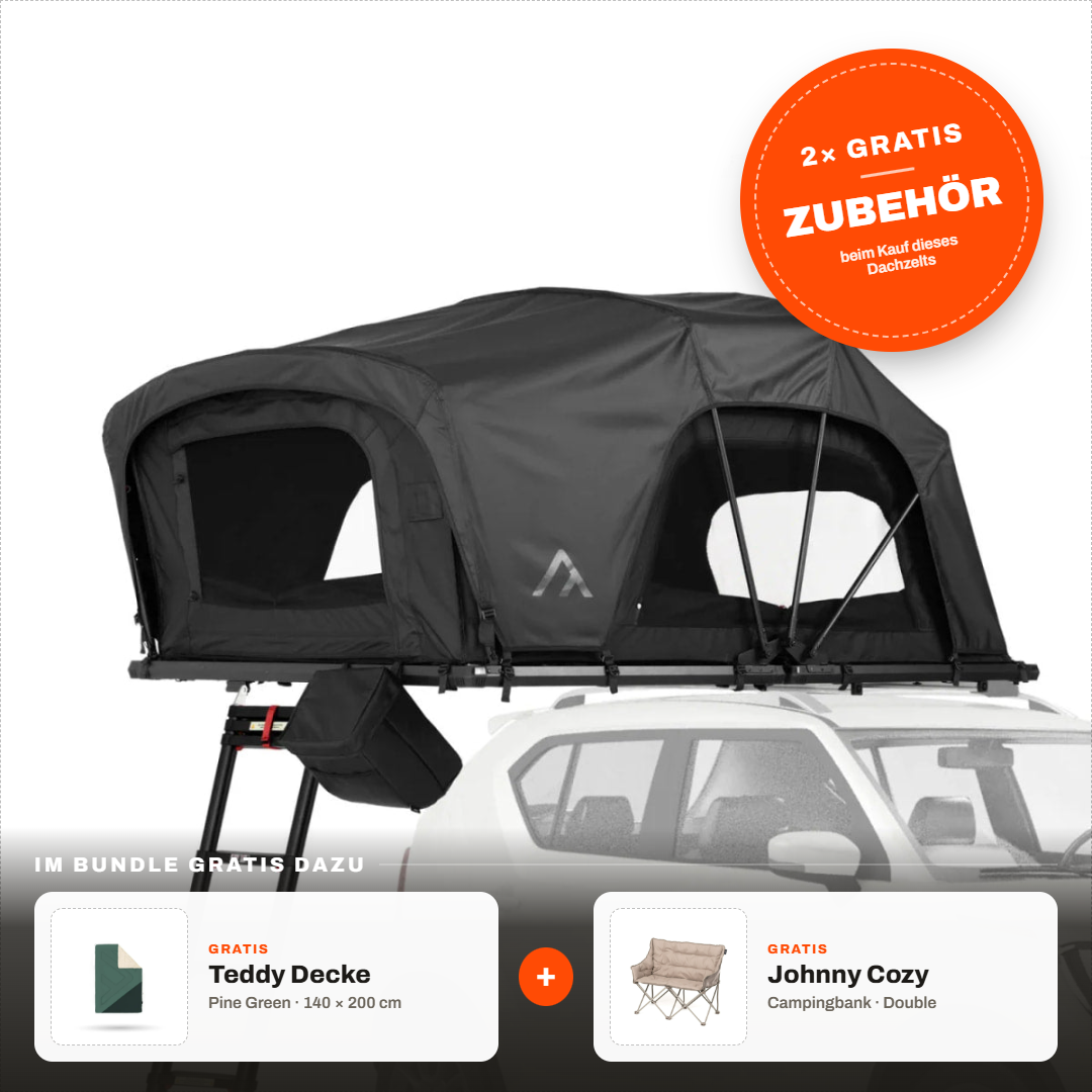 qeedo Freedom Compact 2 Dachzelt Bundle