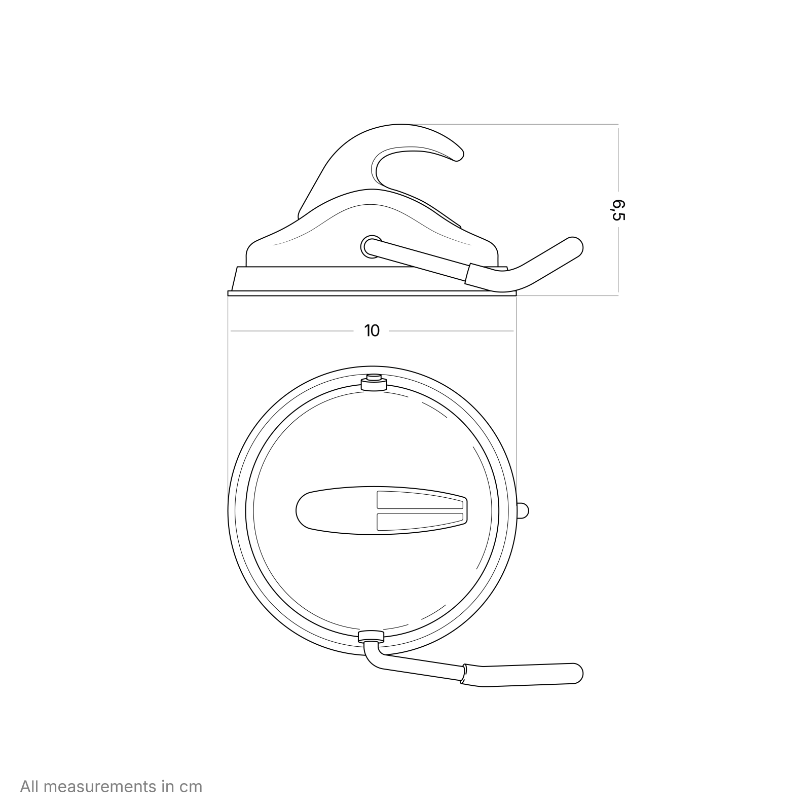 Easy Hook Set von qeedo - Klappsauger
