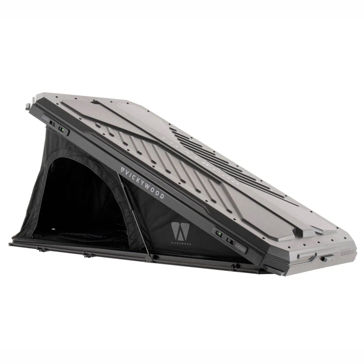 dachzelt 130 Hartschalen-Dachzelt HAZEL 130 grau für Camping und Outdoor
