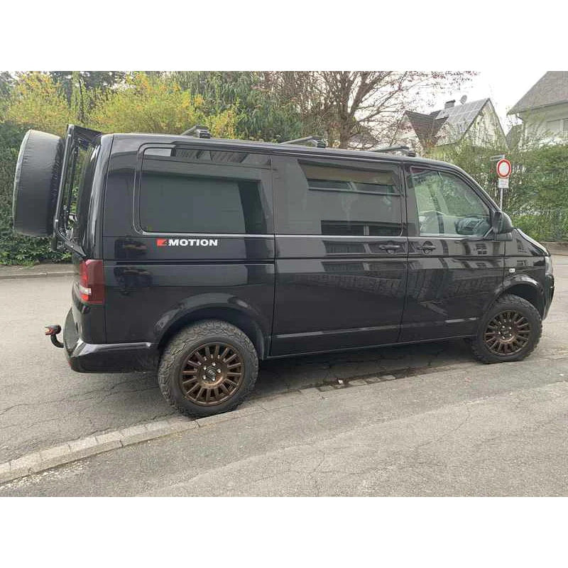 Höherlegungsfedernsatz TREKFINDER für VW Bus T5 Multivan