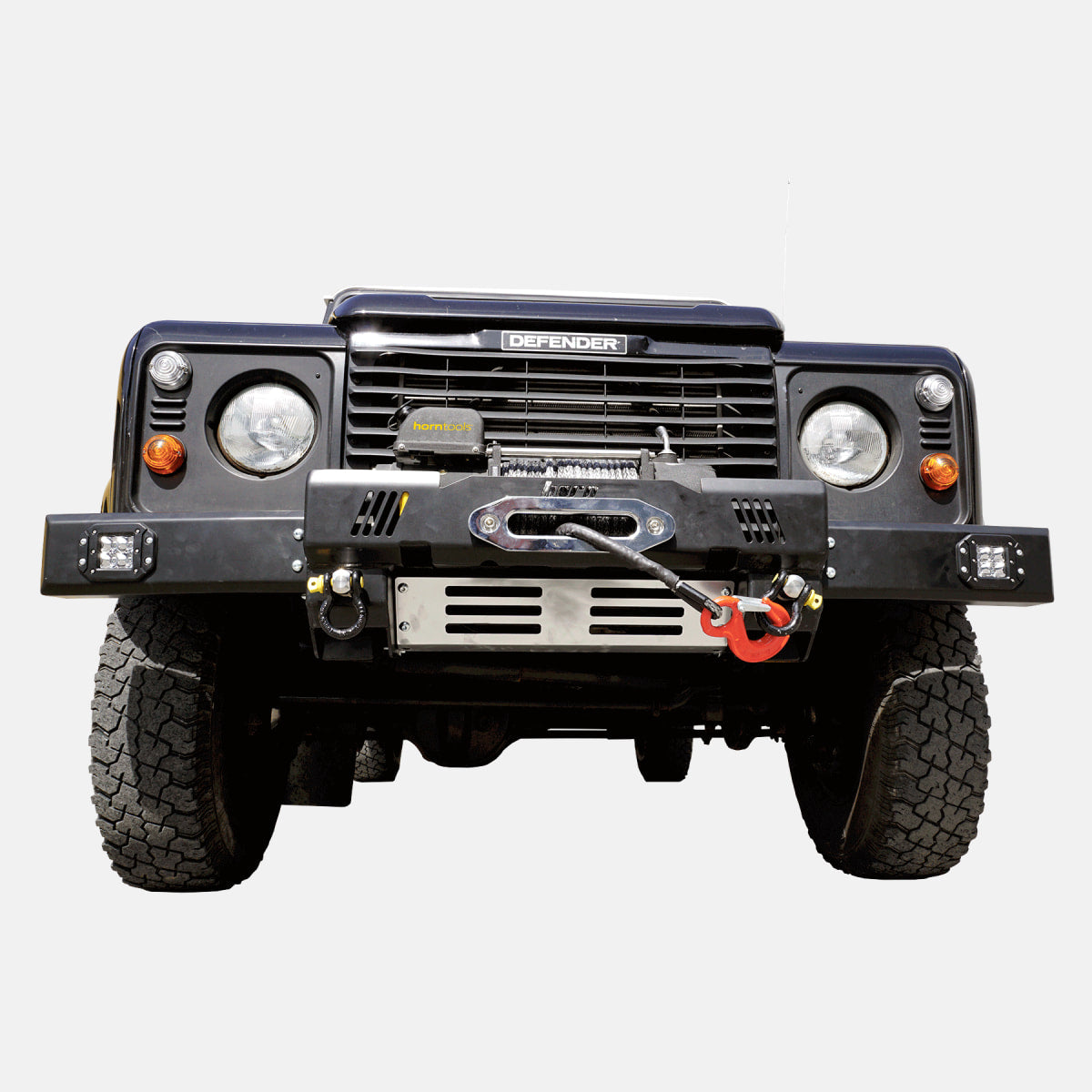 horntools Seilwinde und Anbausatz Land Rover Defender