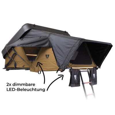 Hybrid Dachzelt mit Hartschale MIGHTY OAK Gen 3.0 190 ECO