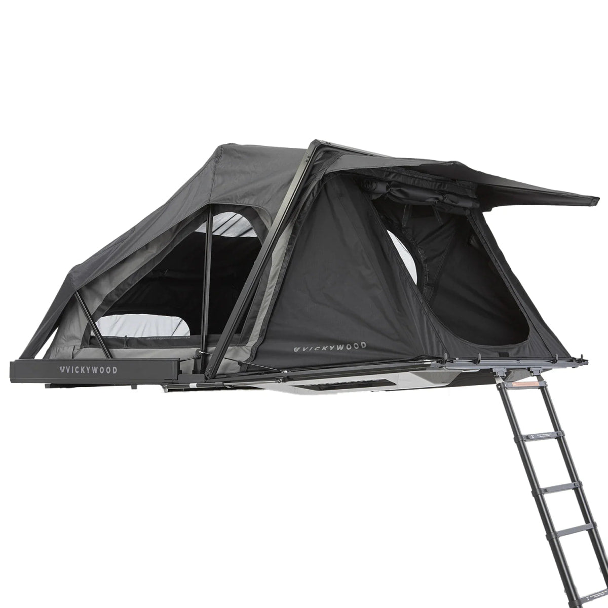 Hybrides Hartschalen-Faltzelt MAPLE 155 grau - Hybrid