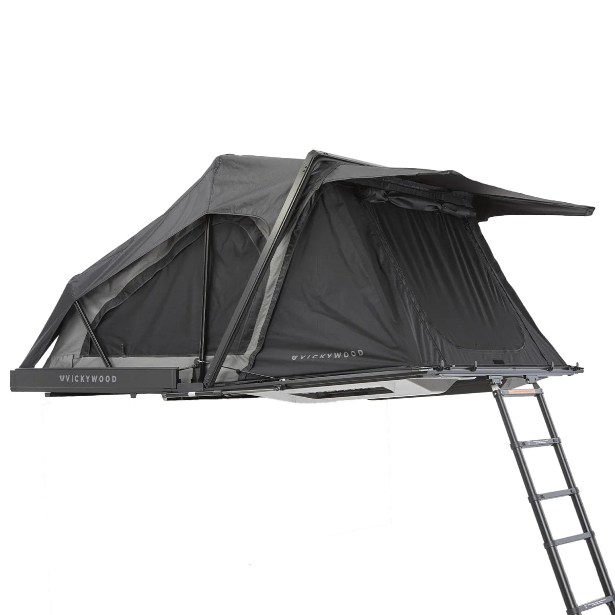 Hybrides Hartschalen-Faltzelt MAPLE 155 grau - Hybrid