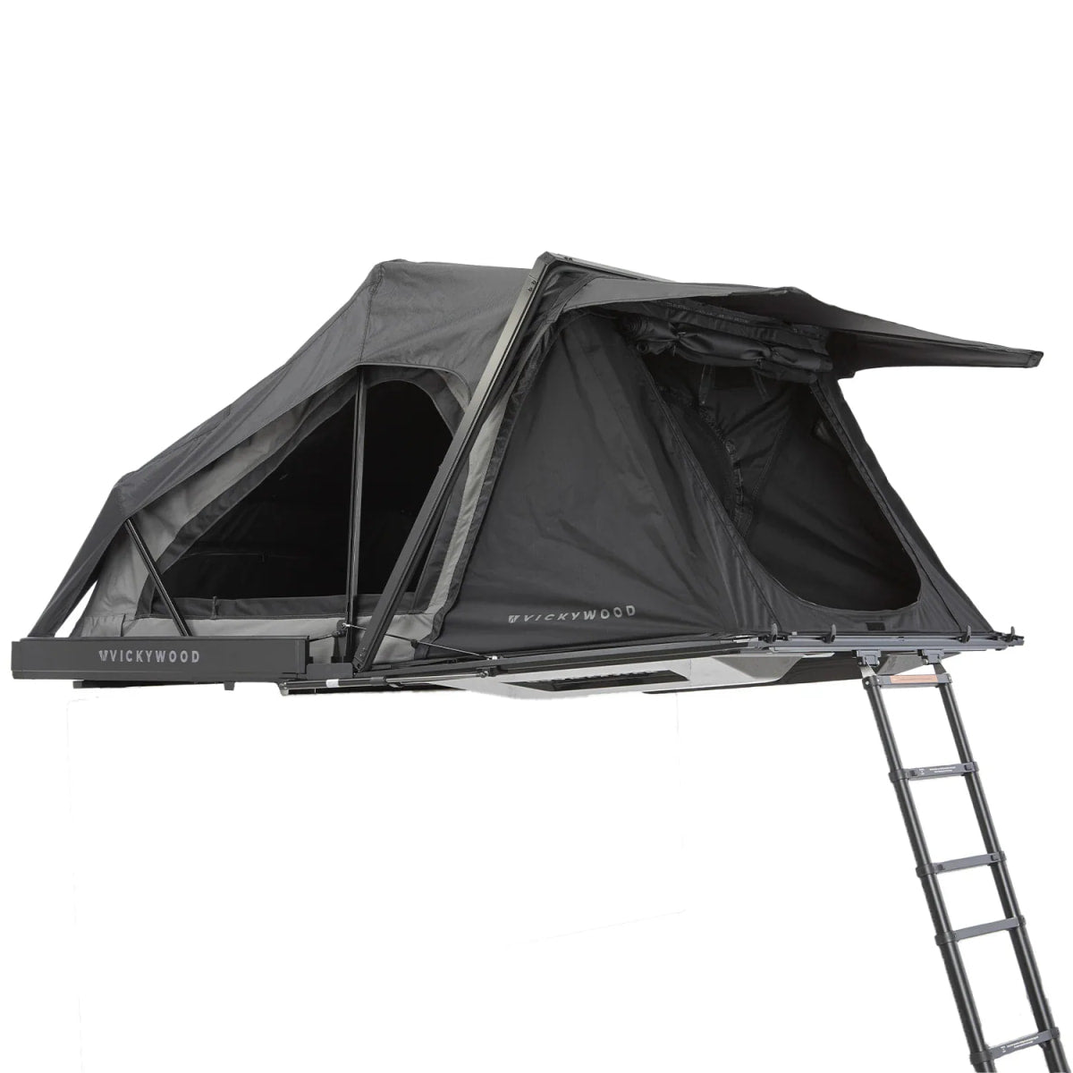 Hybrides Hartschalen-Faltzelt MAPLE 155 grau - Hybrid