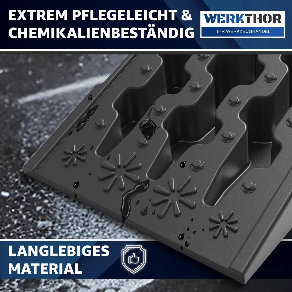 KFZ Rampe [2er Set] - Auffahrrampen für maximalen Halt