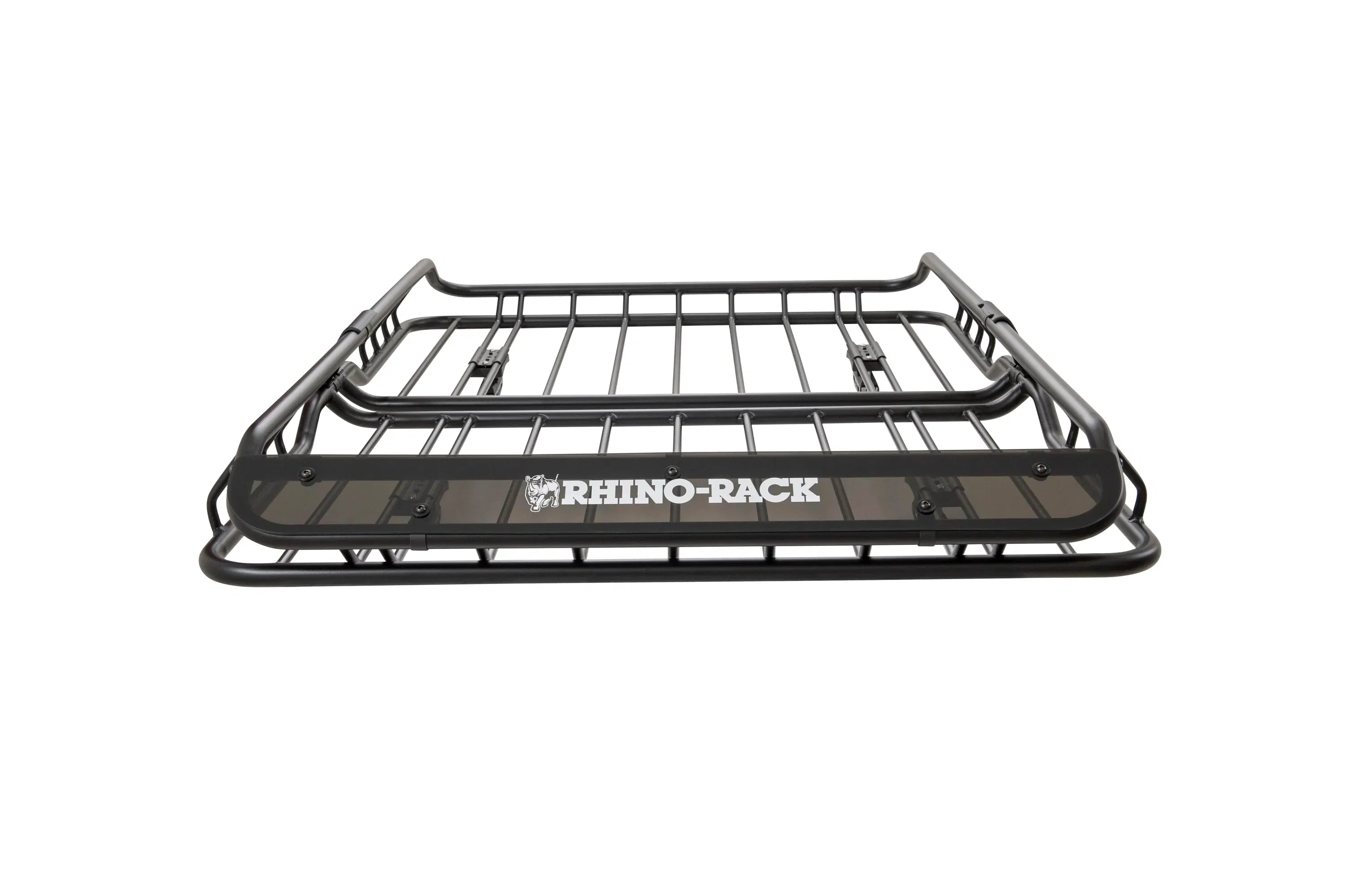 Rhino Rack Xtray Stahl-Gepäckkorb Dachträger "L" mit Gitter, schwarz von Rhino Rack