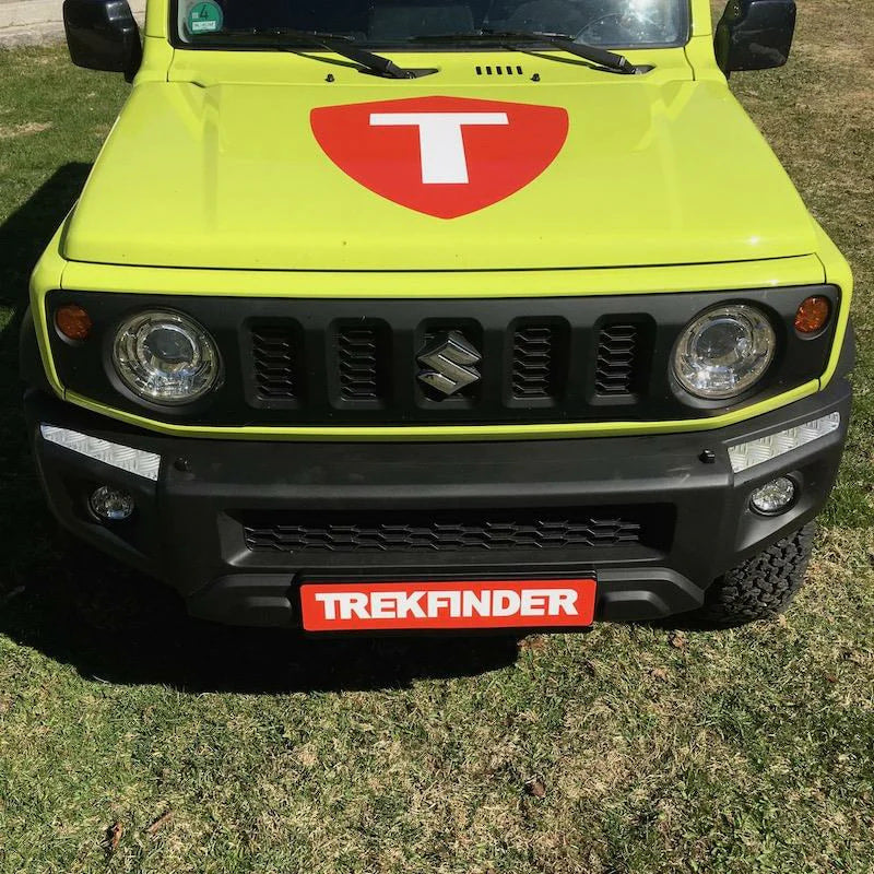 Riffelblechauflagen für SUZUKI Jimny II Stoßstange vorne