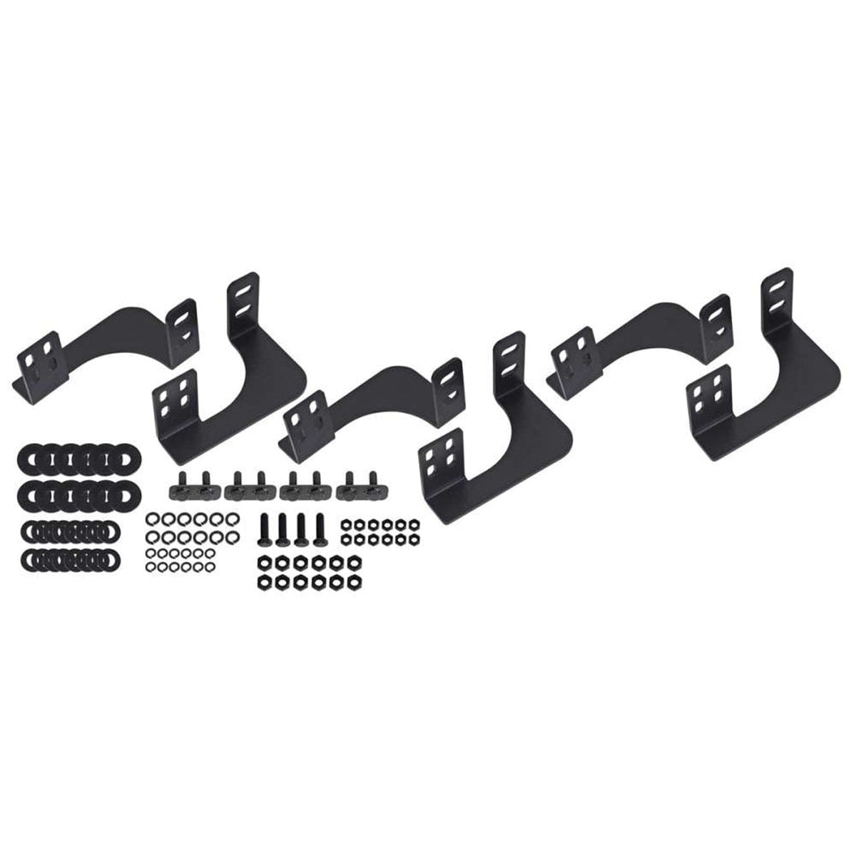 Schwarz matte Rock Rails für Nissan Navara NP300 D231 – Bild 10