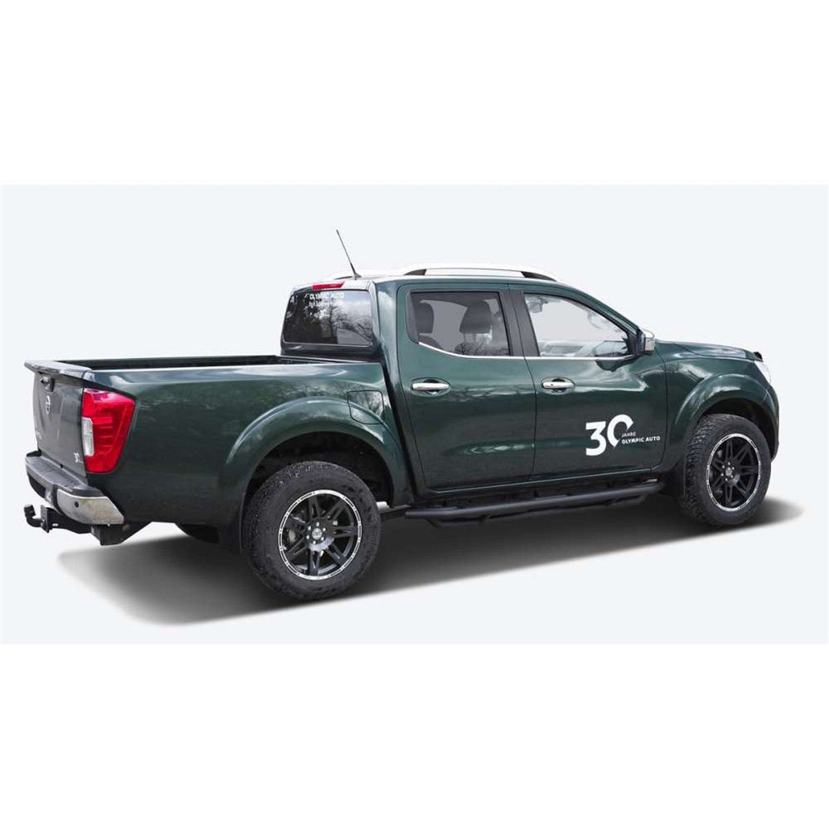 Schwarz matte Rock Rails für Nissan Navara NP300 D231 – Bild 5
