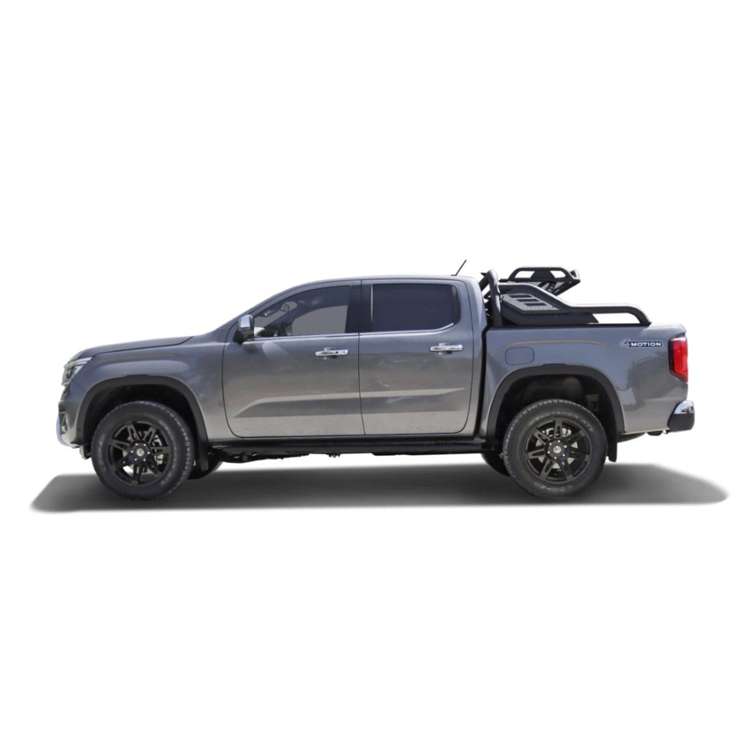 Schwarz matte Trittbretter für VW Amarok ab 2023 – Bild 2