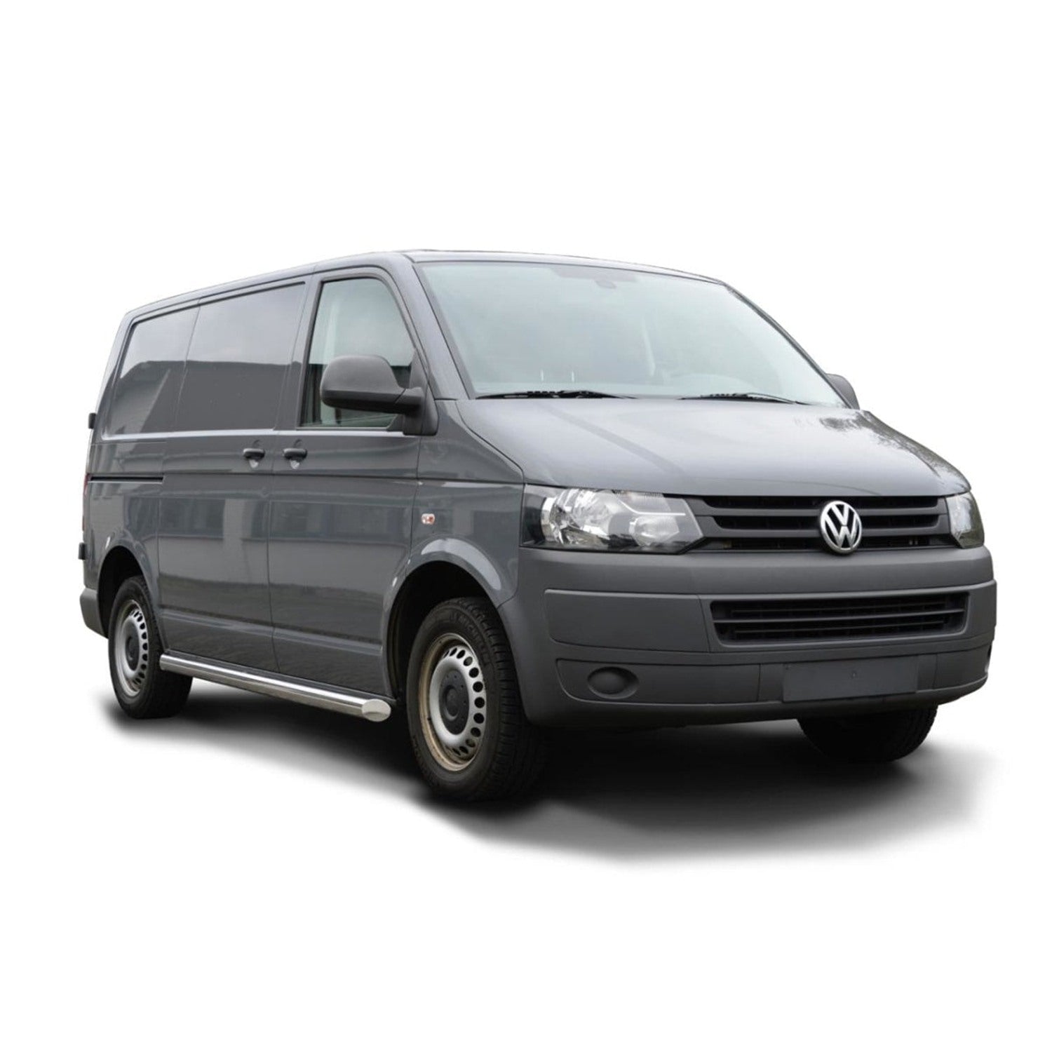 Schwellerrohre Edelstahl Ø 76 mm für VW T5 – Bild 1