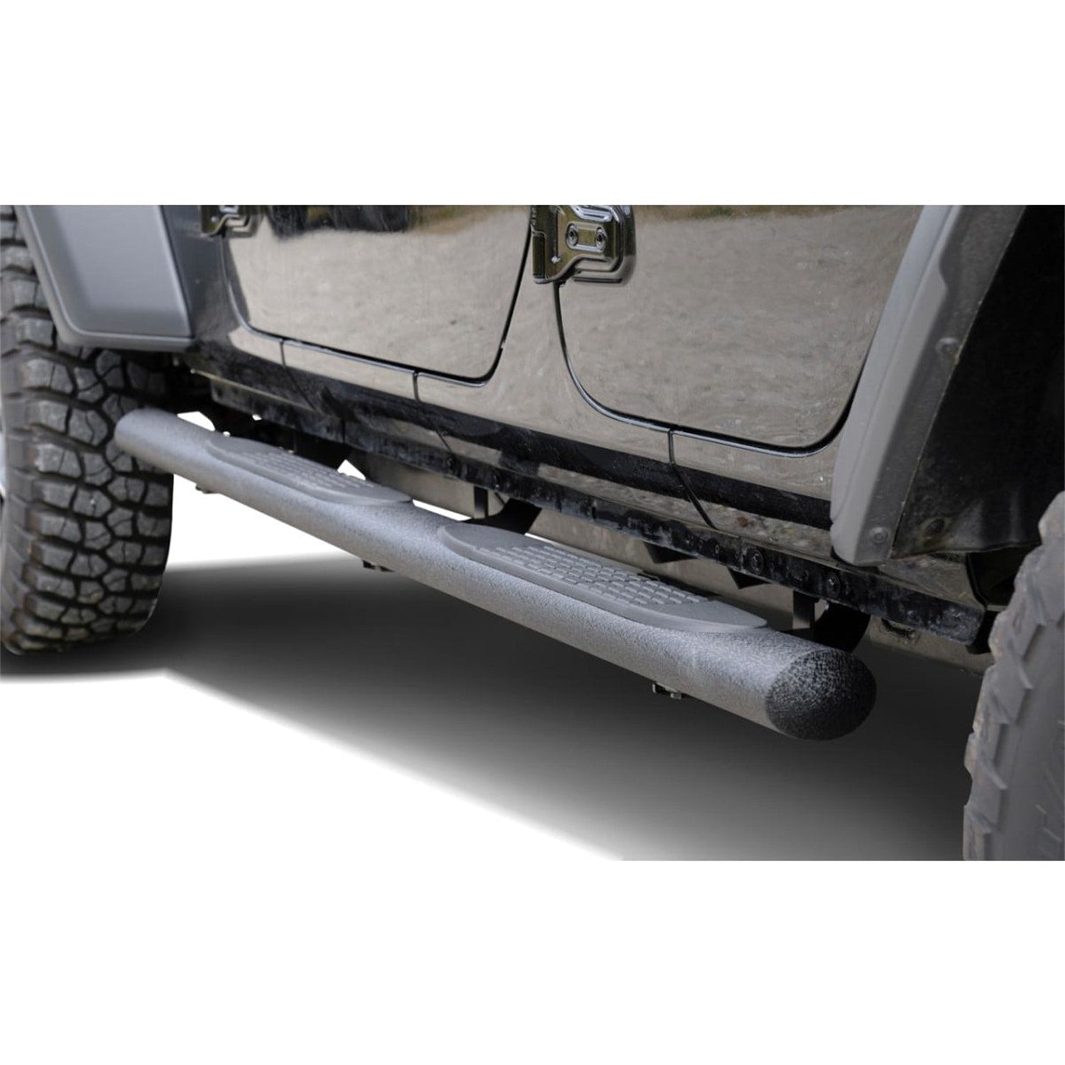 Schwellerrohre schwarz Ø 100 mm für Jeep Wrangler JL 4-Türer – Bild 2