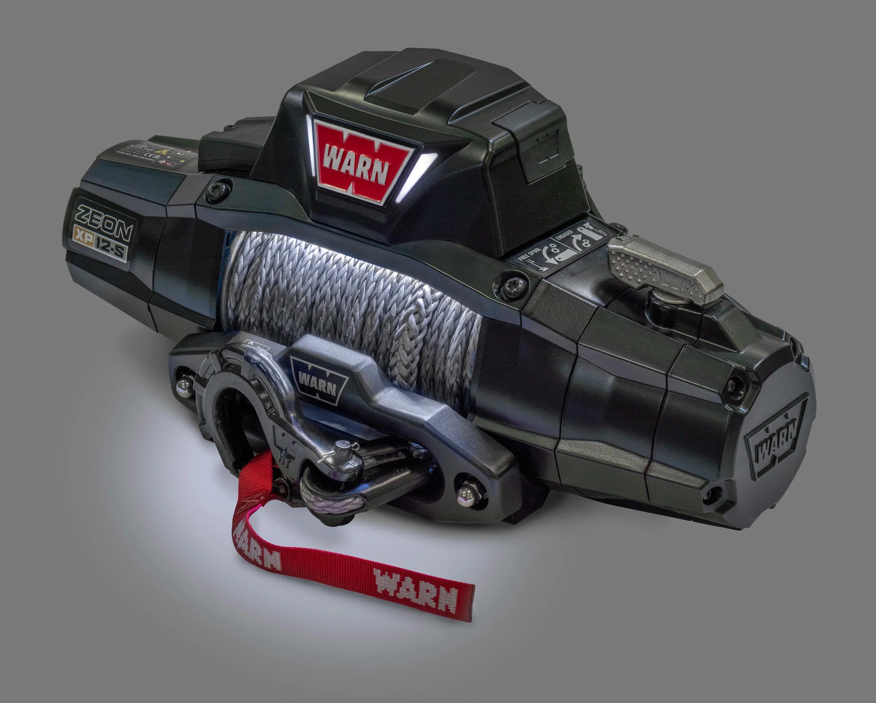 SEILWINDE WARN XP 12 12V 5.443 kg Zugkraft inkl. Kunststoffseil