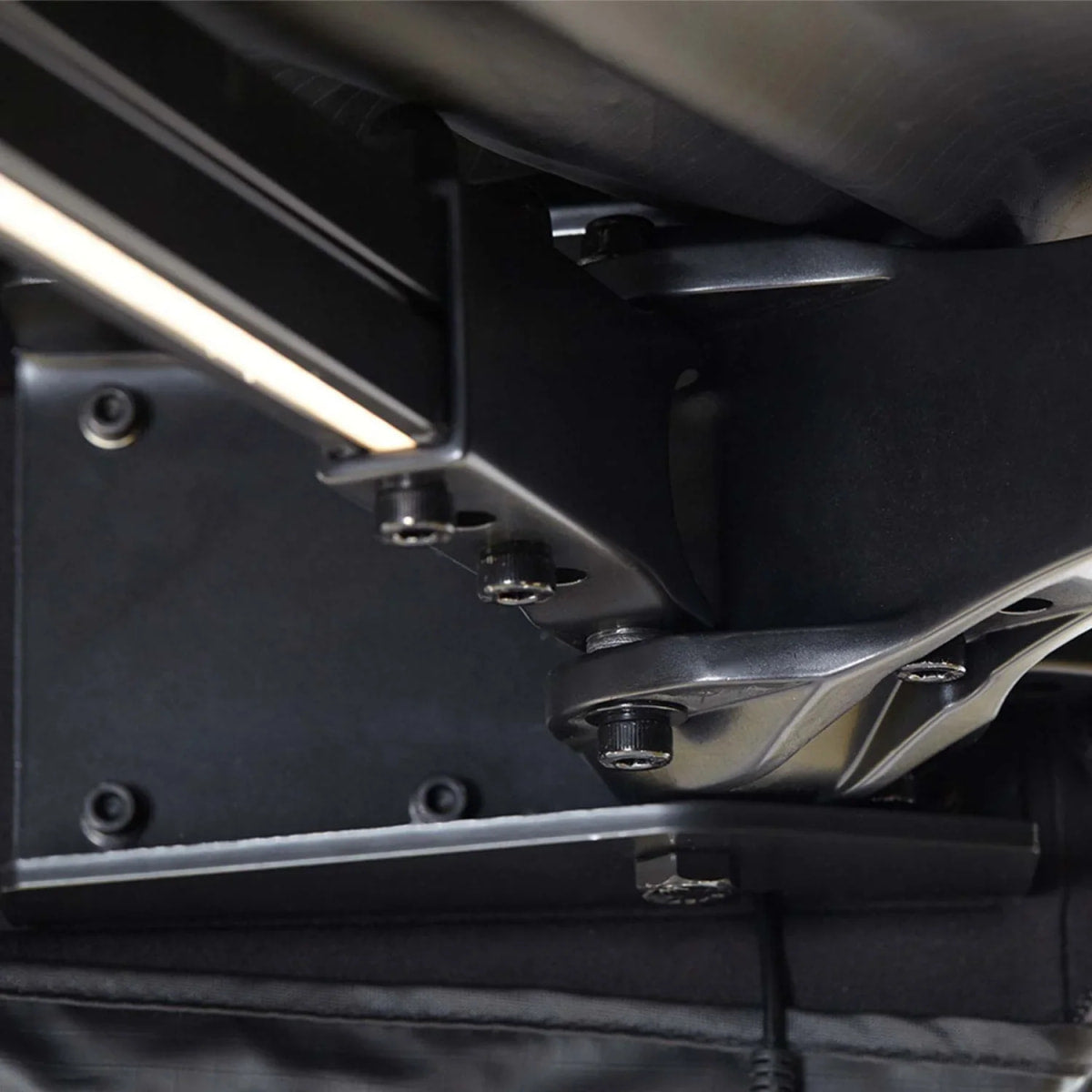Seitenmarkise 270° LIGHT LEAF Freistehend Links 2m sand
