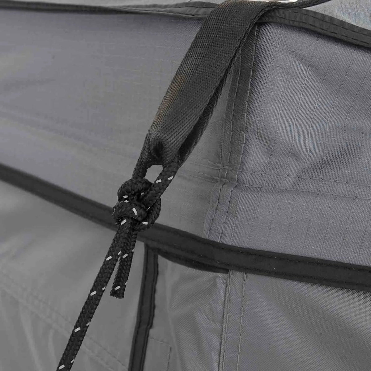 Seitenwände für 180° Heckmarkise LEAF 150 cm grau - Markise