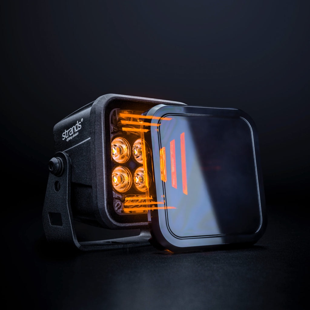 Strands DARK KNIGHT FORTEX Arbeitsscheinwerfer AMBER -