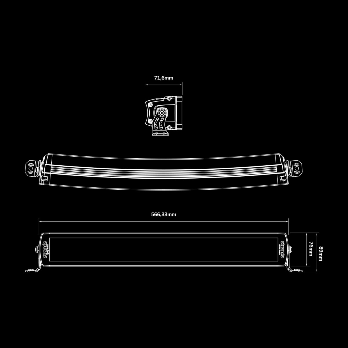 Strands SIBERIA DRC 50″ - Lightbar 21″ bis 50″
