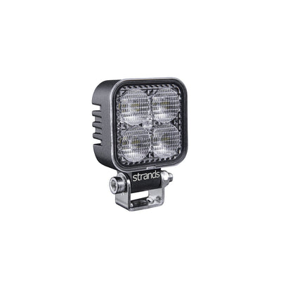 LED Arbeitsscheinwerfer quadratisch 3800lm / 40Watt / Deutsch-Con. / 9-36v  - Vehiclelightshop