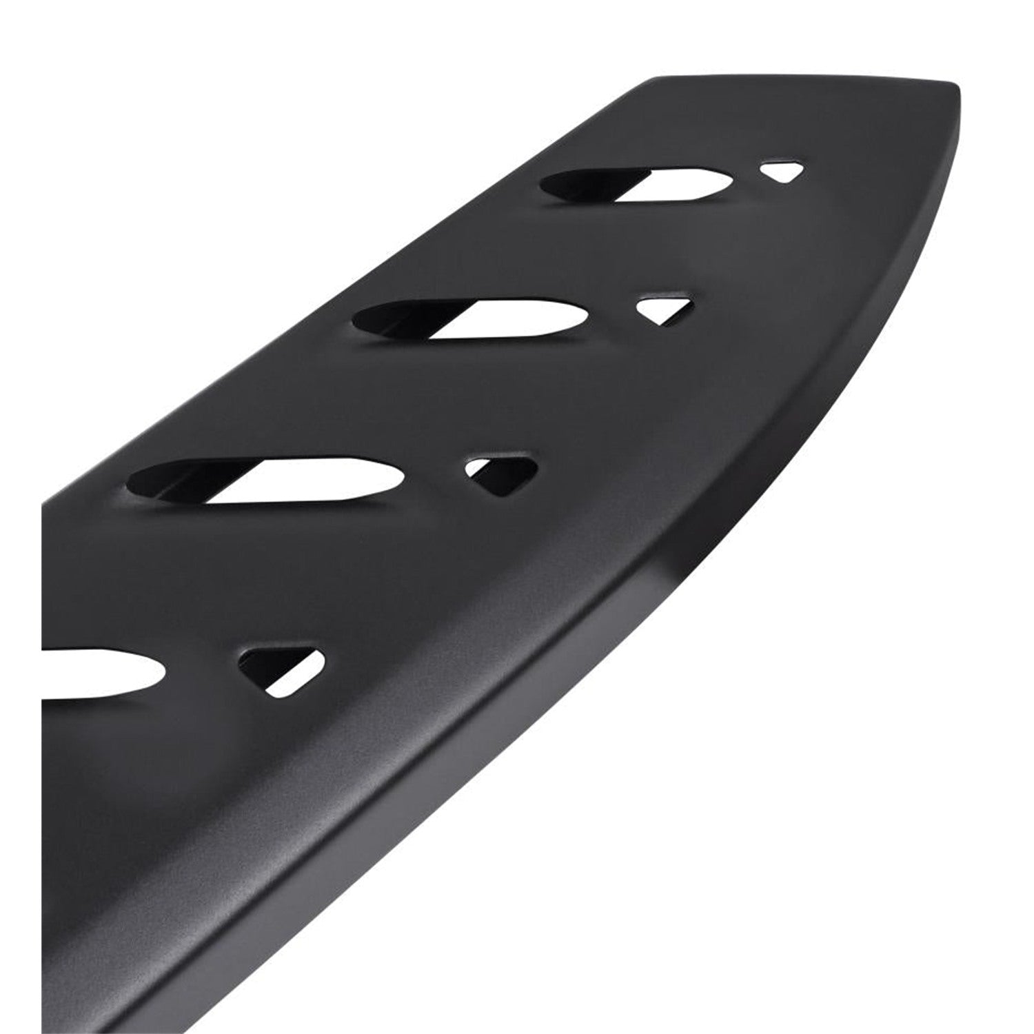 Shark-Design Trittbrett – Unterseite mit Halterung