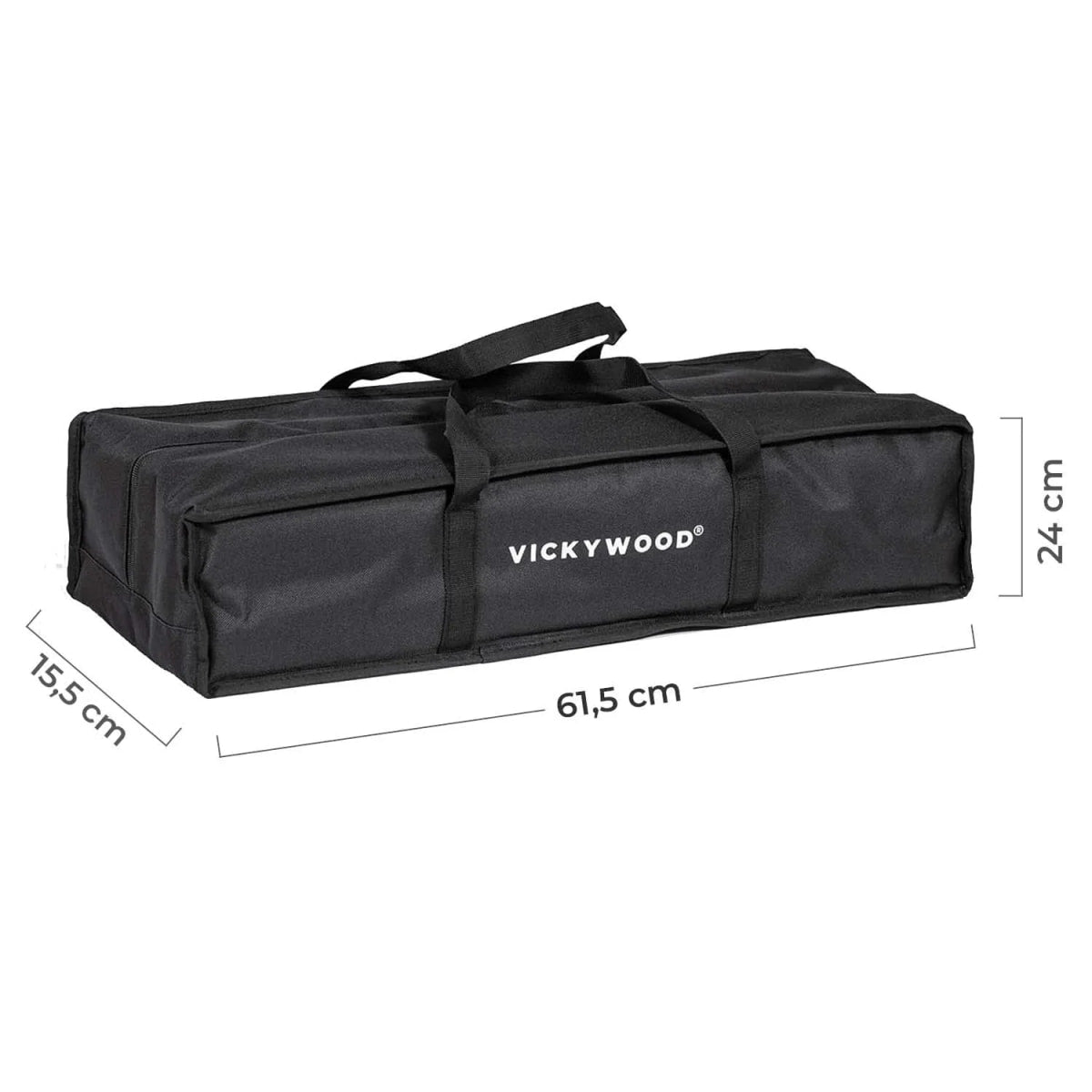 Vickywood Campingtisch Alu Ultralight Black - Tisch