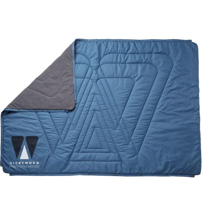 VOITED x VICKYWOOD Fleece Decke MOUNTAIN BLUE - Decke
