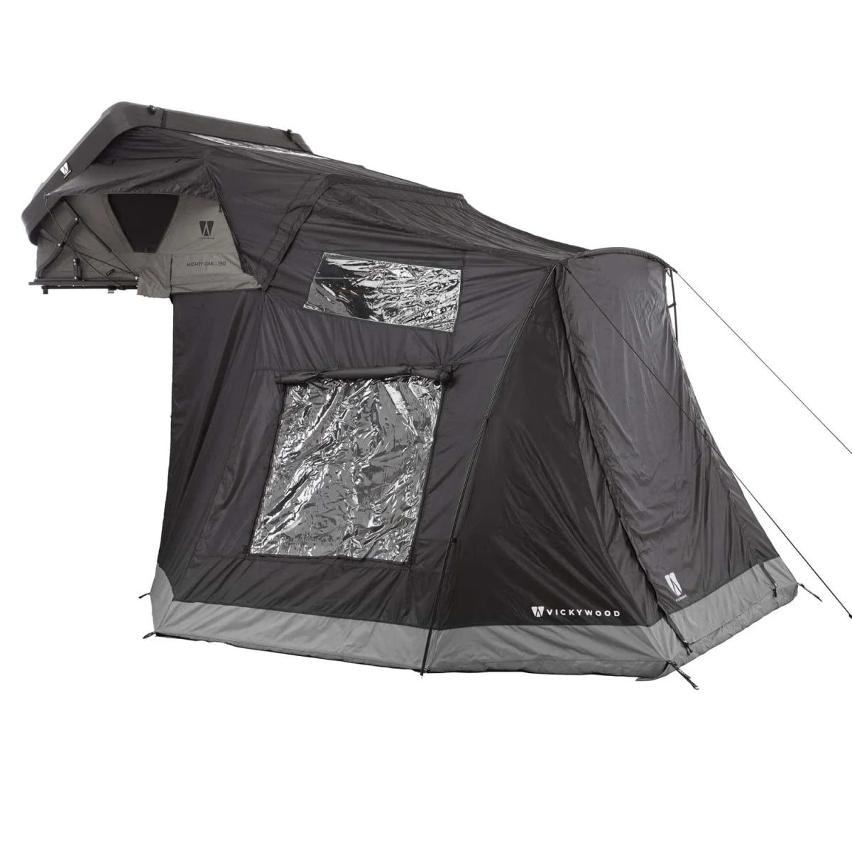 Vorzelt 2.0 zu Dachzelt MIGHTY OAK Gen 3.0 190 Schwarz-Grau