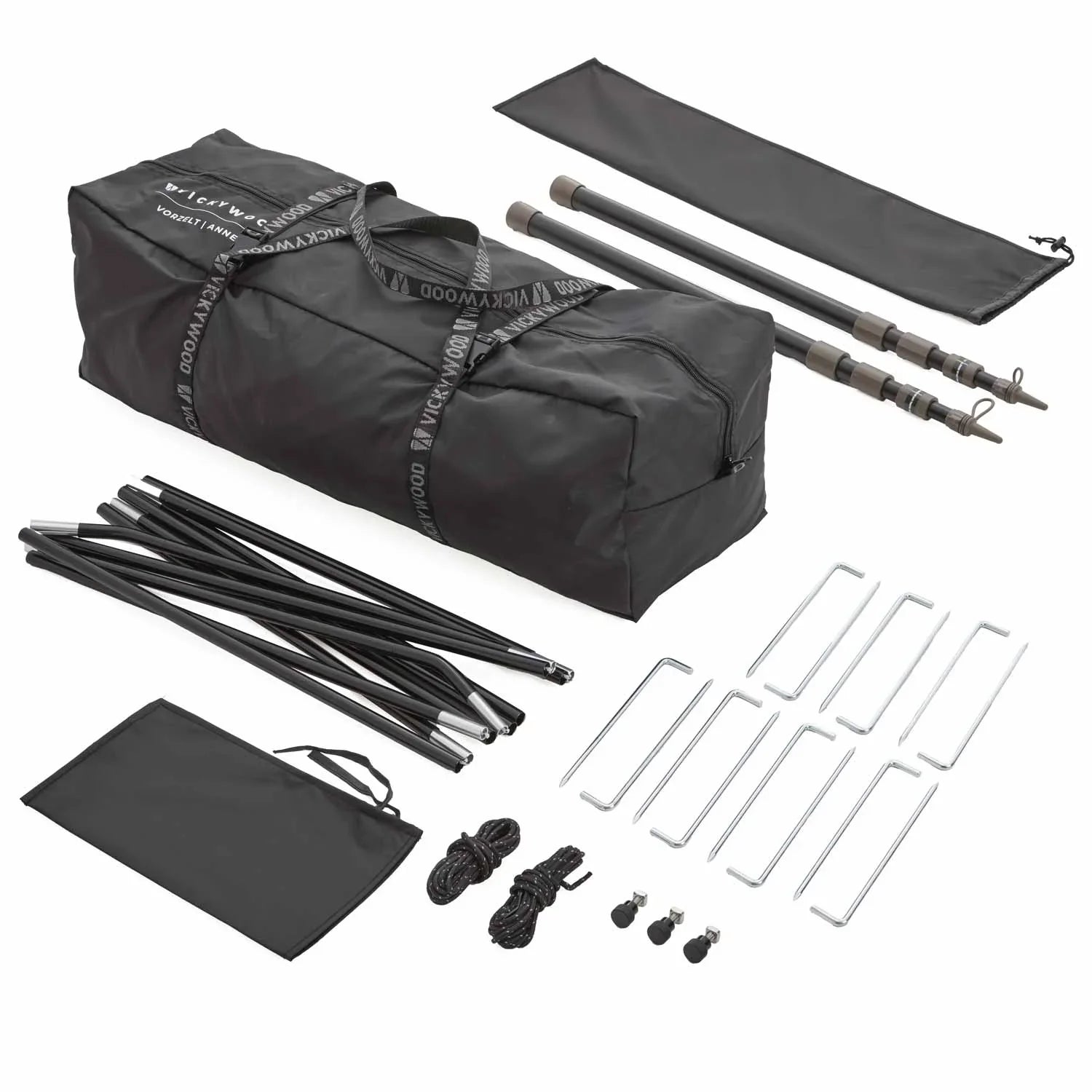 Vorzelt zu Vickywood CUMARU EASE & XP grau