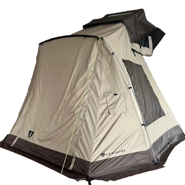 Vorzelt zu Vickywood Dachzelt LITTLE BAMBOO 125 Gen 2.0 coffee