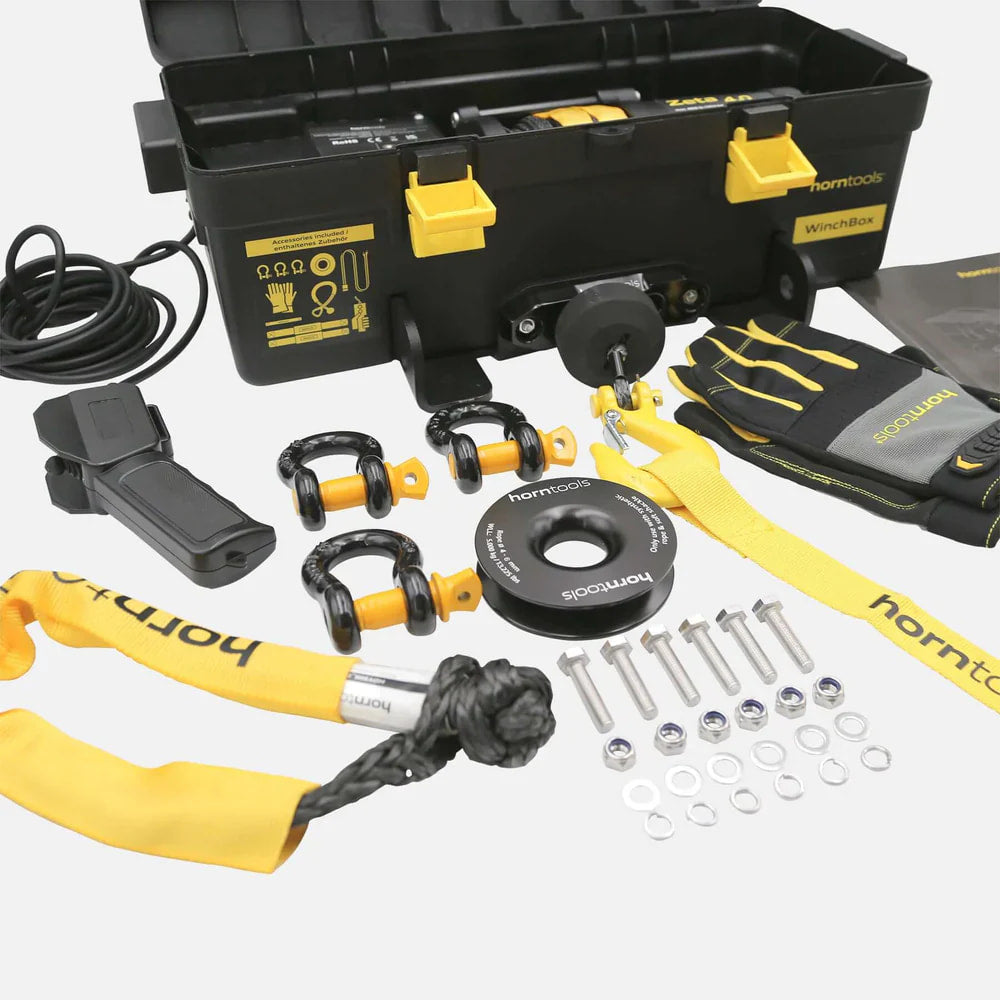Winch Box - Mobile Seilwinde 1,8 Tonnen von Horntools