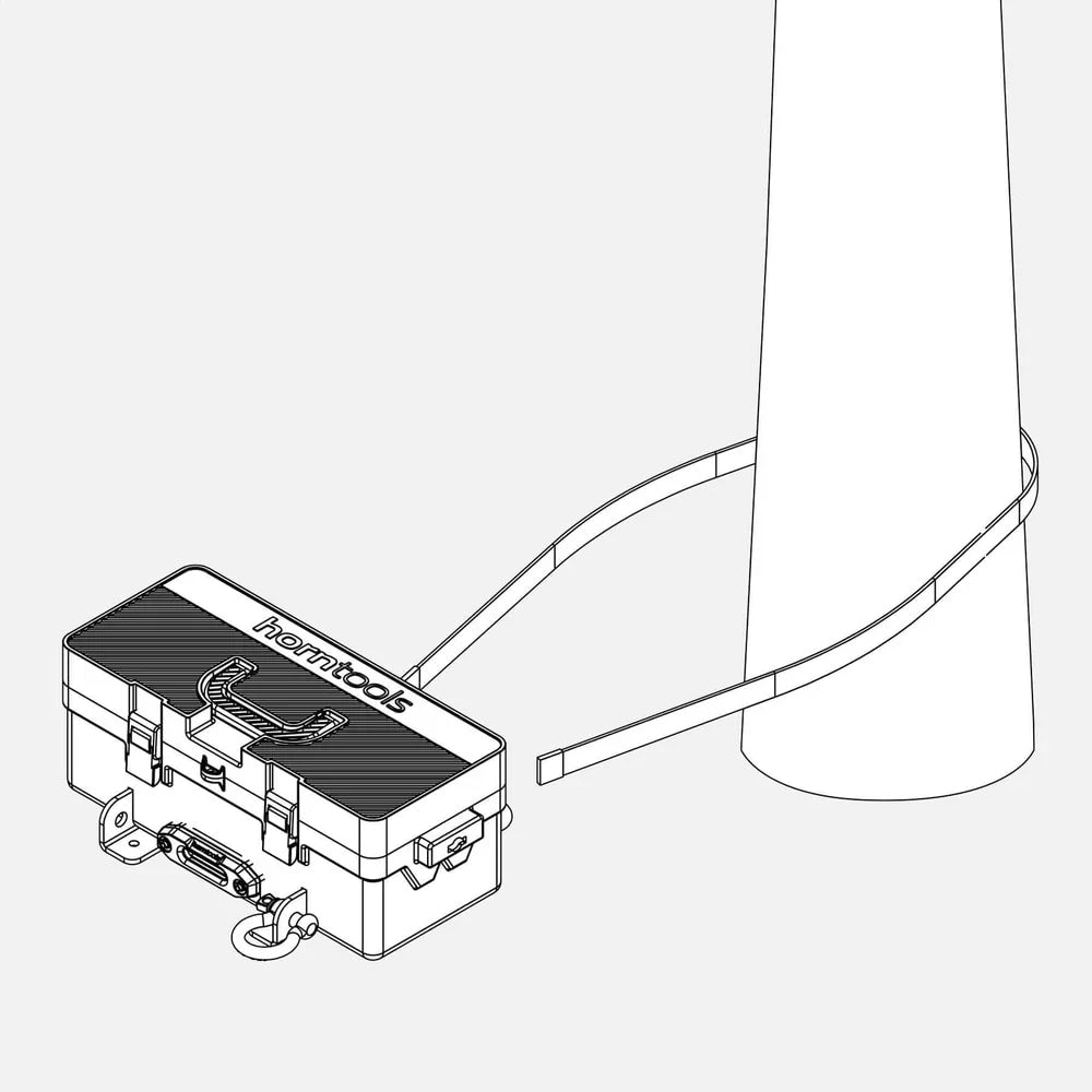 Winch Box - Mobile Seilwinde 1,8 Tonnen von Horntools