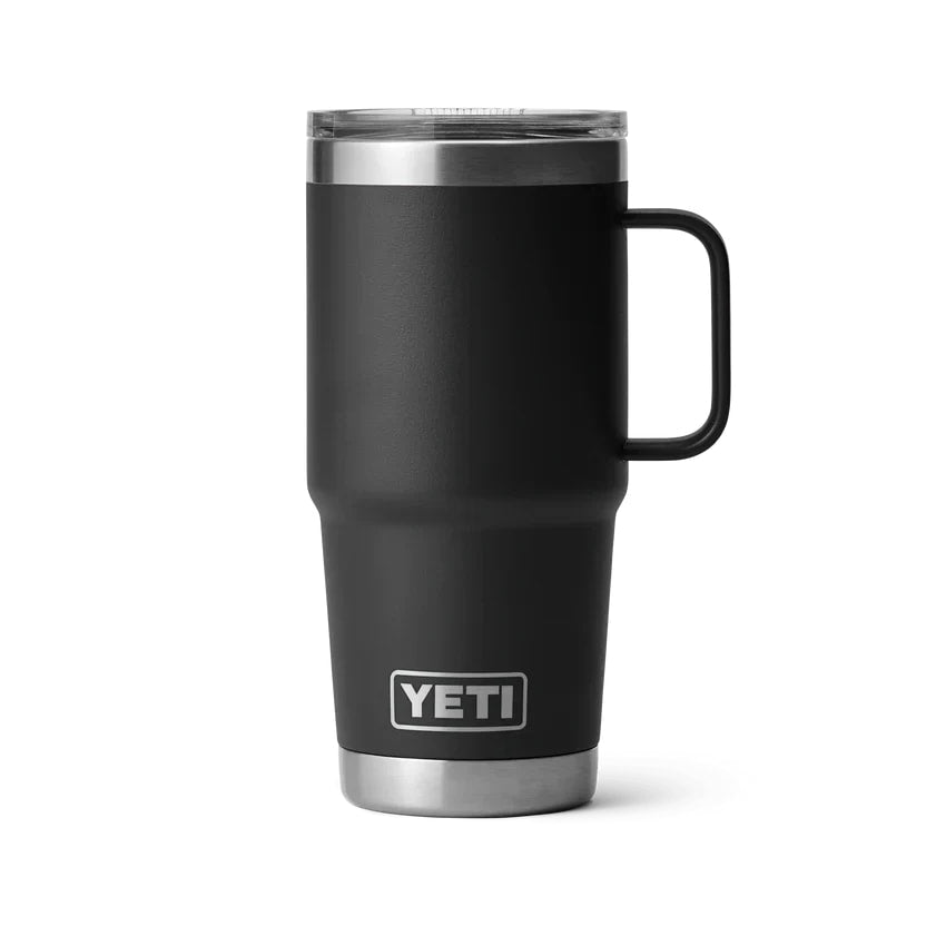 YETI RAMBLER® 20 OZ REISEBECHER (591 ML) - Schwarz
