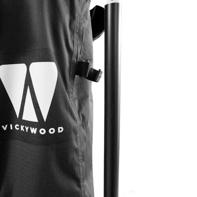 Zeltraum zu Markise 200cm von Vickywood schwarz - Zeltraum