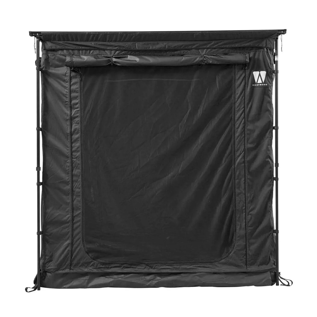 Zeltraum zu Markise 250cm von Vickywood schwarz - Zeltraum
