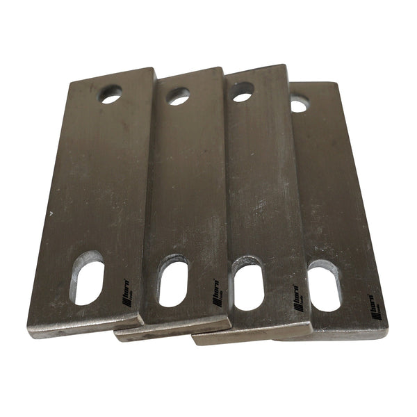 dachzelt adapterplatten Dachzelt Befestigungsgegenplatte lang Edelstahl 4 Stück