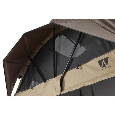 Leichtbau Dachzelt Little Bamboo 125 coffee - Klappdachzelt